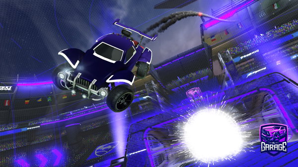 A Rocket League car design from Thorns