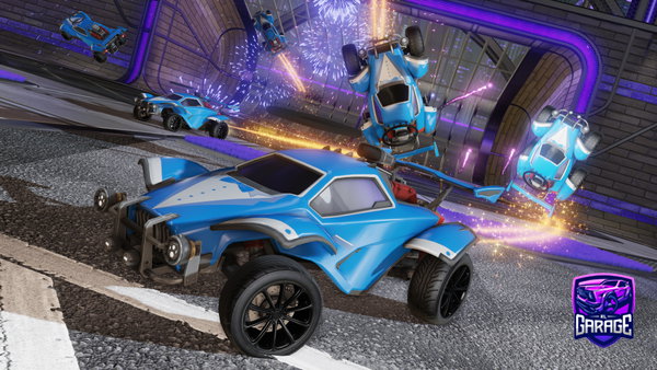 A Rocket League car design from KyleDaReptileYT