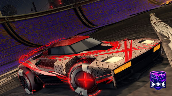 A Rocket League car design from Jugra