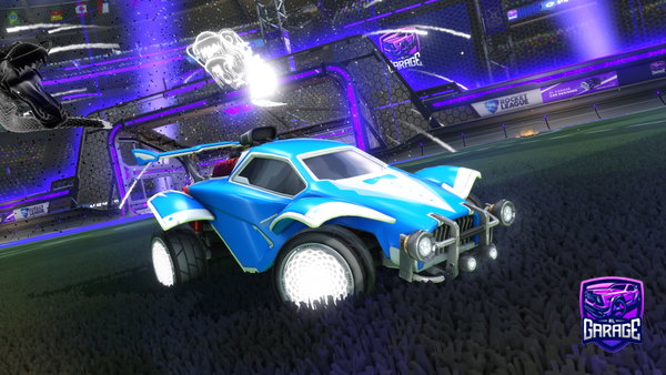 A Rocket League car design from beast4621
