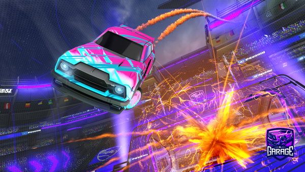A Rocket League car design from Bogdij
