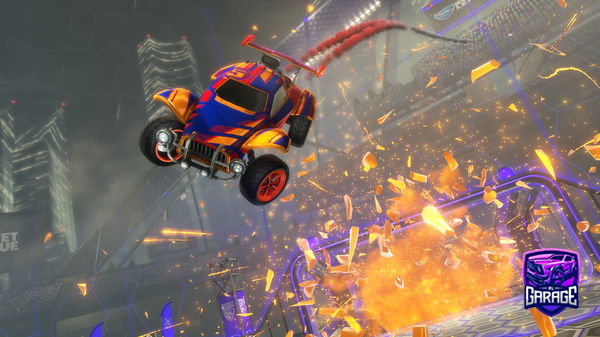 A Rocket League car design from Atlas-307