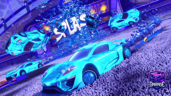 A Rocket League car design from capybarapro