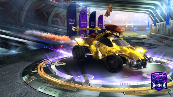 A Rocket League car design from Churbadda