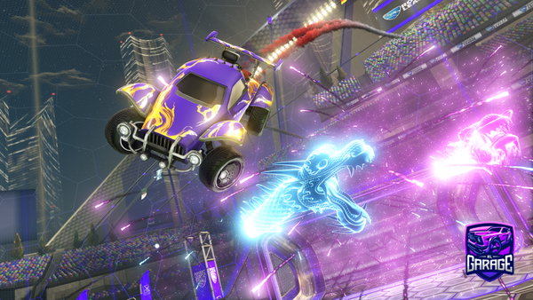 A Rocket League car design from aqux18