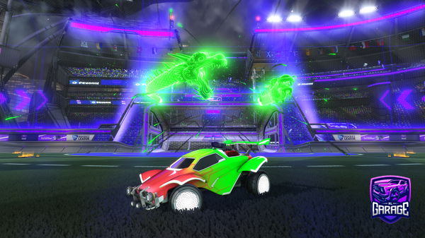 A Rocket League car design from sunlessjam2011