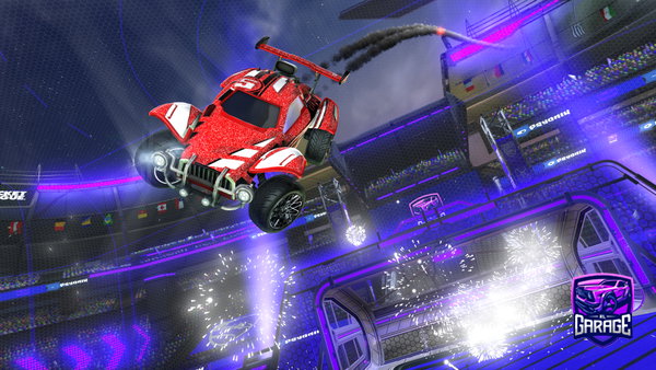 A Rocket League car design from SLY73