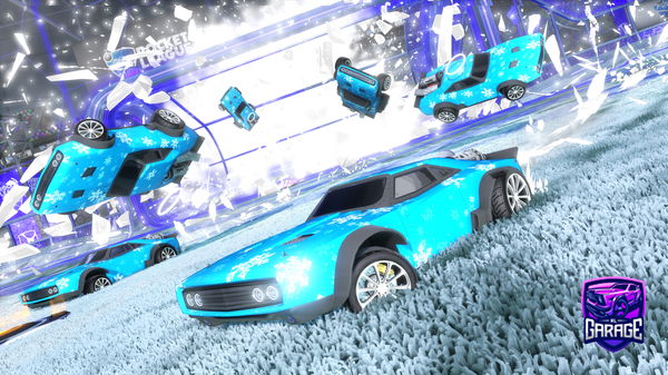 A Rocket League car design from xXbertaXx2011