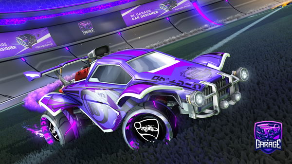 A Rocket League car design from Hunter-of-chicks