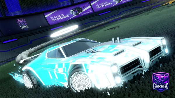 A Rocket League car design from Ginfatto
