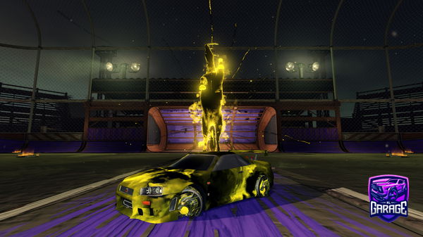 A Rocket League car design from MeStinkySimp