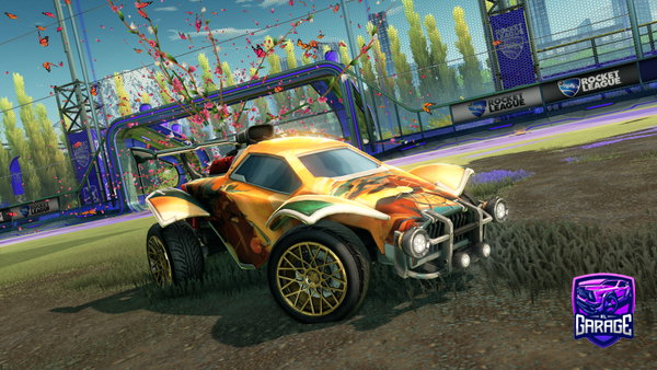A Rocket League car design from MaguroSushi