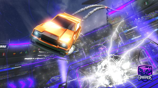 A Rocket League car design from potato6