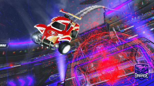 A Rocket League car design from FatPinkSheep560
