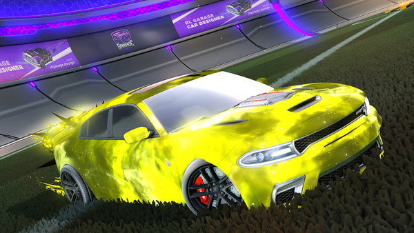 A Rocket League car design from GeckoM4n_Yt