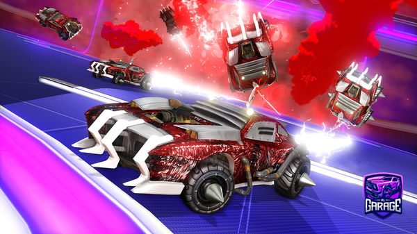 A Rocket League car design from bubba-darek