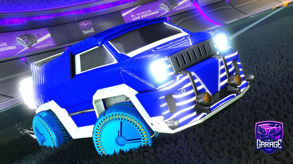 A Rocket League car design from AhmedNur_99