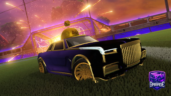 A Rocket League car design from PurpGhost