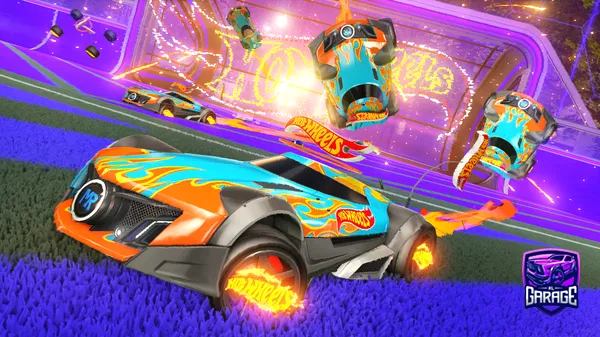 A Rocket League car design from irosario78