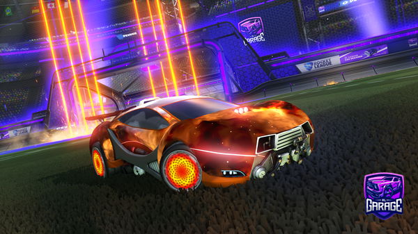 A Rocket League car design from Namesotdim2011