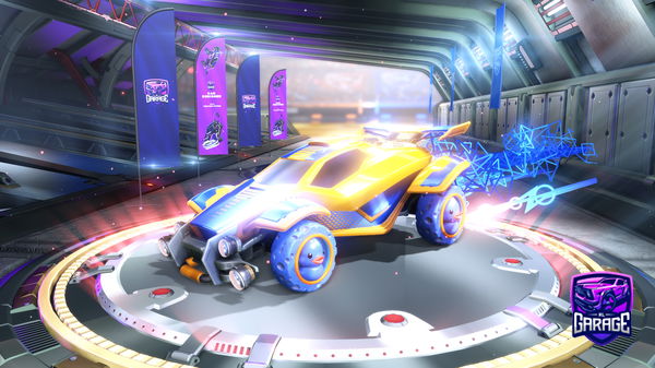 A Rocket League car design from 5t3rg05