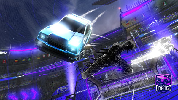 A Rocket League car design from PicklePebble