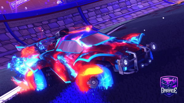 A Rocket League car design from Benbrun100