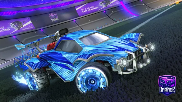 A Rocket League car design from Synxty