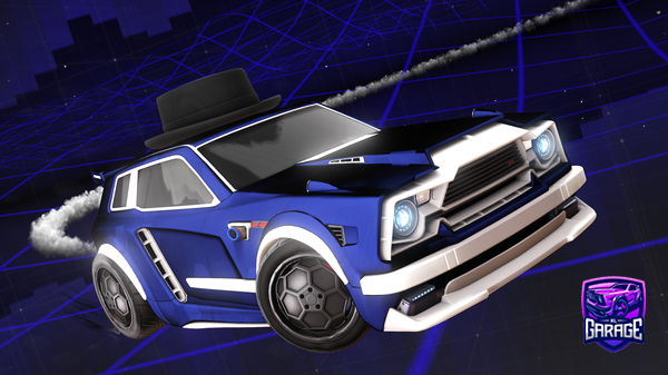 A Rocket League car design from kazurex_ku