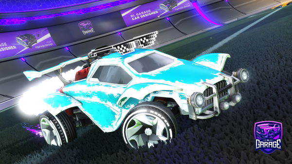 A Rocket League car design from lolboybig2