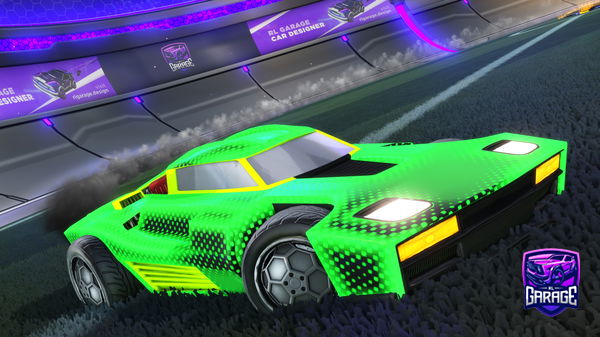 A Rocket League car design from plopblop2009