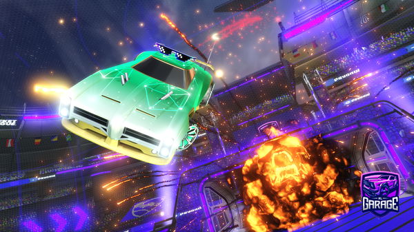 A Rocket League car design from MasterBread