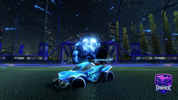 A Rocket League car design from K4M1X