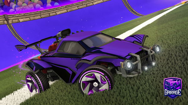 A Rocket League car design from FlyRL0