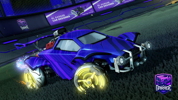 A Rocket League car design from Raimix