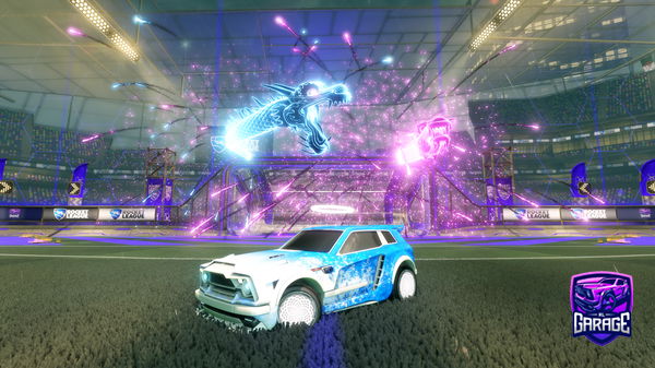 A Rocket League car design from Iritrix