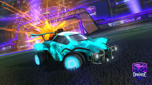 A Rocket League car design from INFCosmic