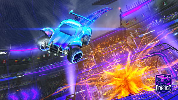 A Rocket League car design from Diamndd