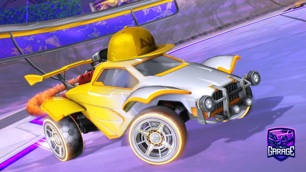 A Rocket League car design from AlphaBooger