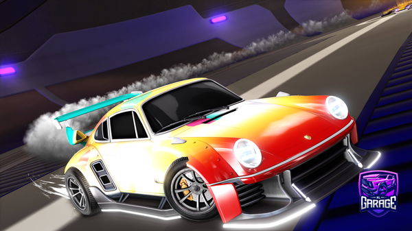 A Rocket League car design from 125Merk