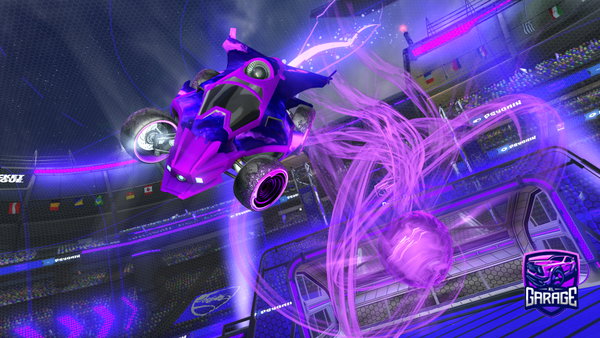 A Rocket League car design from KASERA