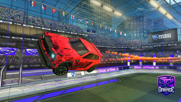 A Rocket League car design from Marcuddd