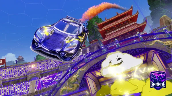 A Rocket League car design from TheGrapeBambeano