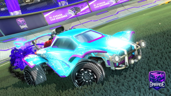 A Rocket League car design from OO0RI