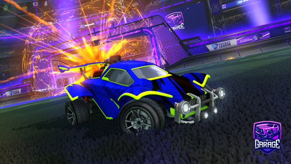A Rocket League car design from jaynan
