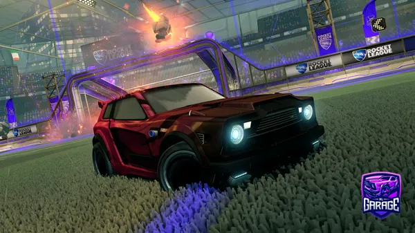 A Rocket League car design from uglyshnb