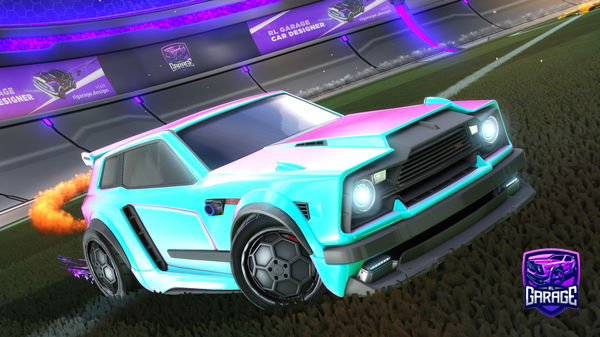 A Rocket League car design from JoshyRL09