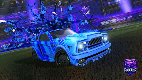 A Rocket League car design from Popluxs