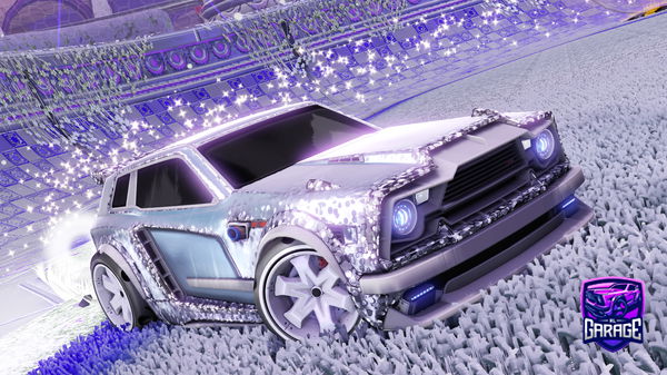 A Rocket League car design from Vegas_Vixen