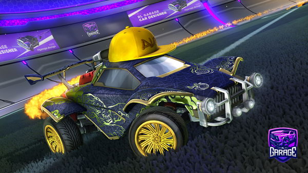 A Rocket League car design from MrFruitsnackx-RL